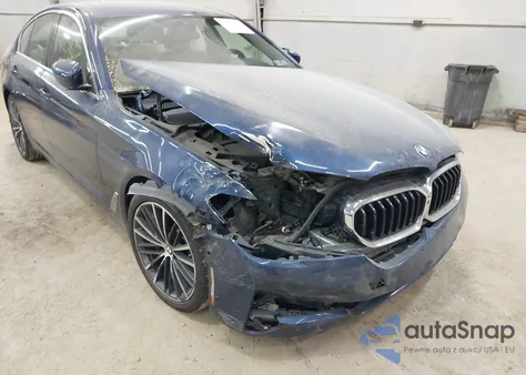 2021 BMW 530I xDrive из США, поврежденный, VIN WBA13BJ0XMWW95206